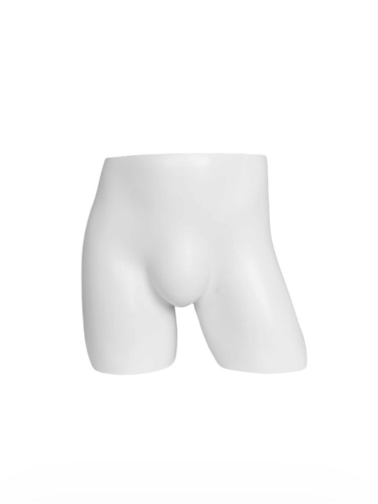 Other - Male Lower Torso Mannequin Display - White • Ship Alone